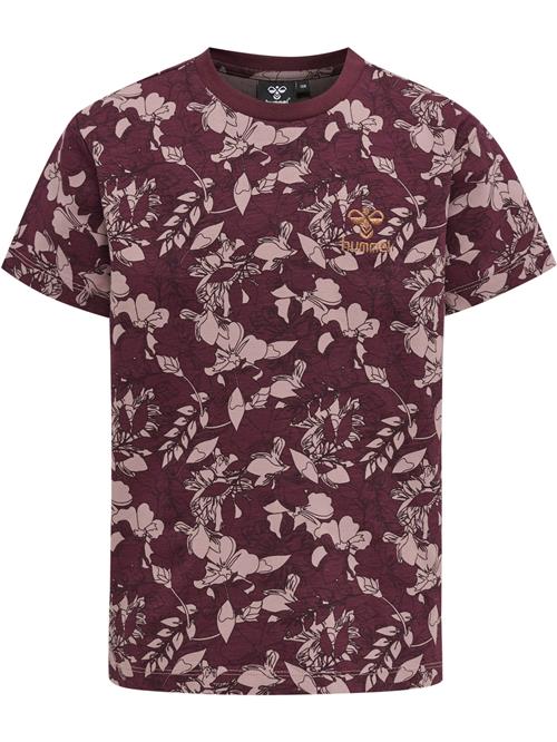 Hummel Bluser & t-shirts  pink / vinrød
