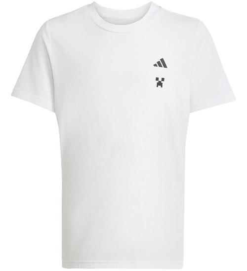 adidas Performance T-shirt - Minecraft - White