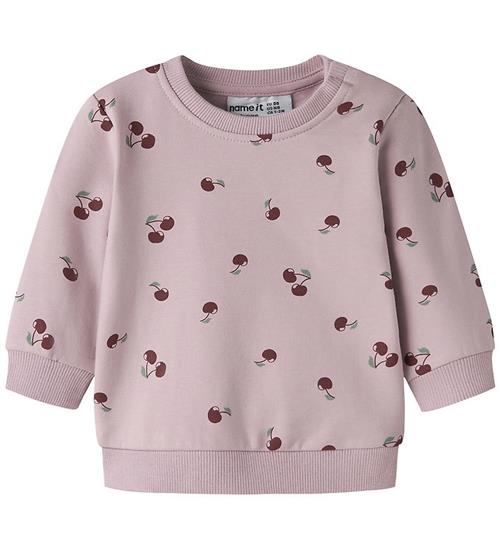 Name It Sweatshirt - NbfVimone - Dawn Pink/Cherry
