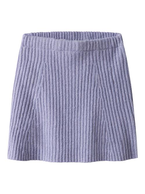 NAME IT Strik Nederdel Tarin Lavender Gray