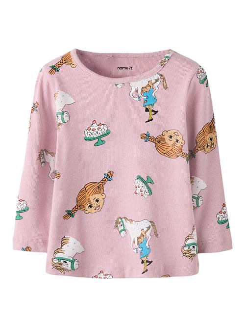 NAME IT Bluse Pippi Soca Keepsake Lilac