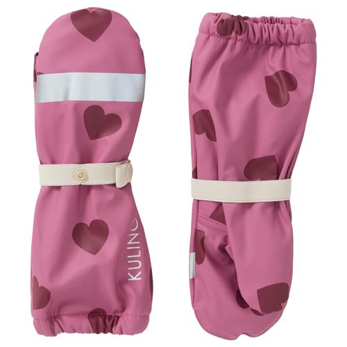 Kuling Vilnius Forede Regnvanter Mauve Hearts  0-2 Y  Lilla  0-2 år  unisex