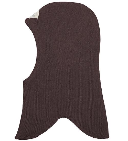 Racing Kids Elefanthue - Uld/Bomuld - 2-lags - Dark Plum Brown