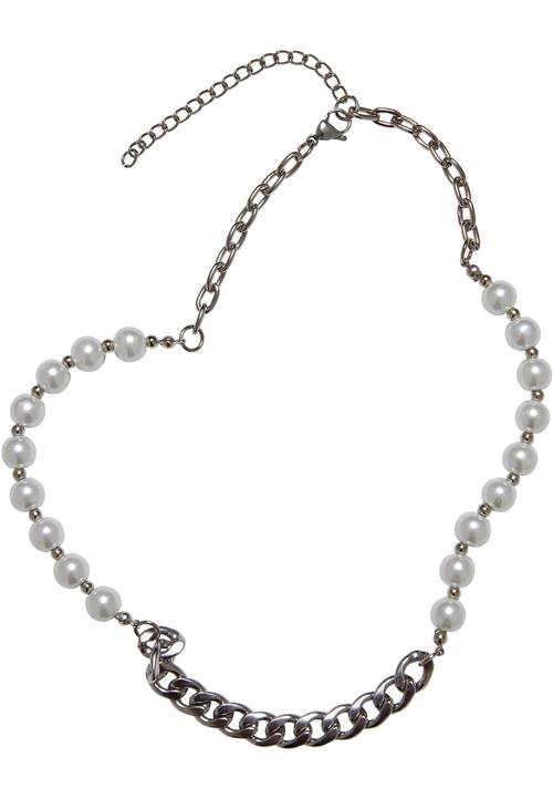 Urban Classics Kæde  sølv / perlehvid