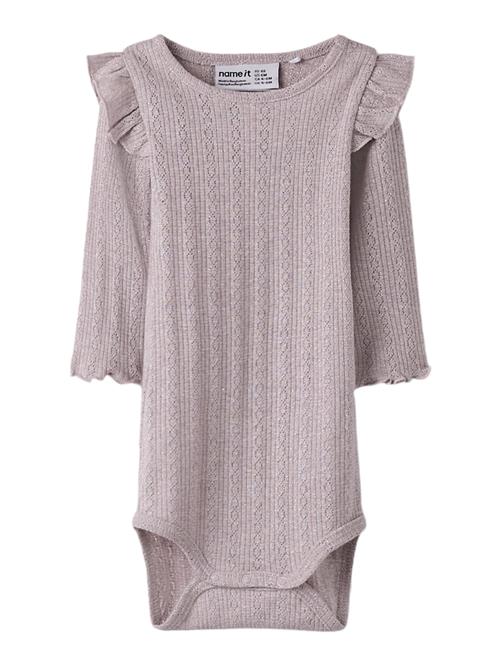 NAME IT Body Blitta Lilac Marble Melange
