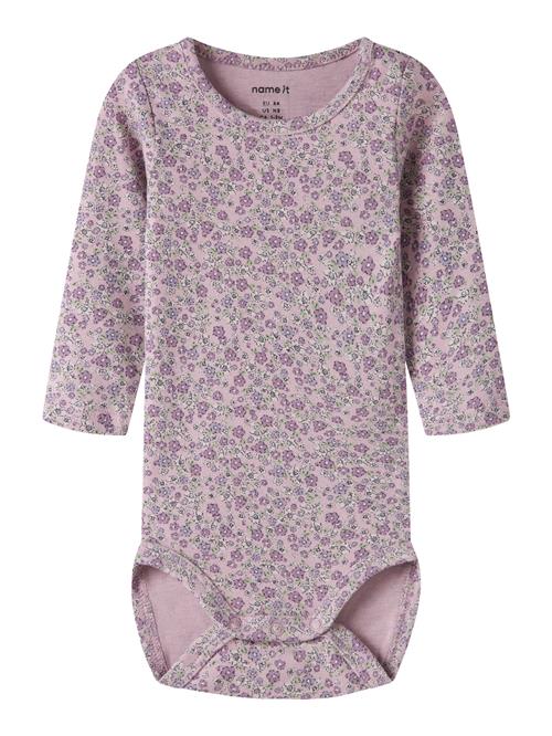 NAME IT Langærmet Body Tuline Dawn Pink