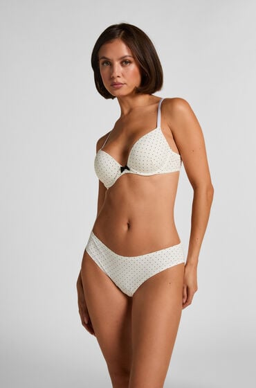 Hunkemöller Formstøbt bøjle-bh Plunge Hvid