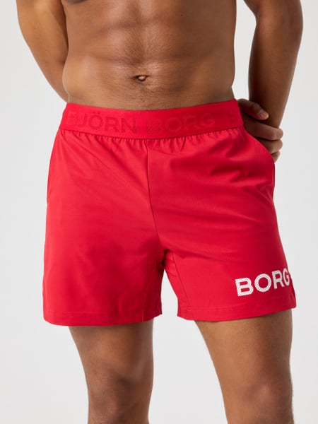 Björn Borg Borg Shorts 6 Inch Rød, L
