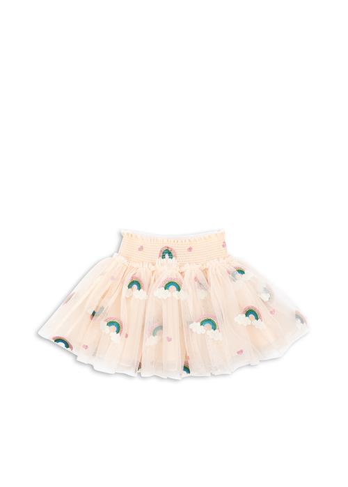 Konges Sløjd Tullie Smock-nederdel Rainbow Glitter  Rainbow Glitter 5-6 Y  Lyserød  5-6 år  kvinde