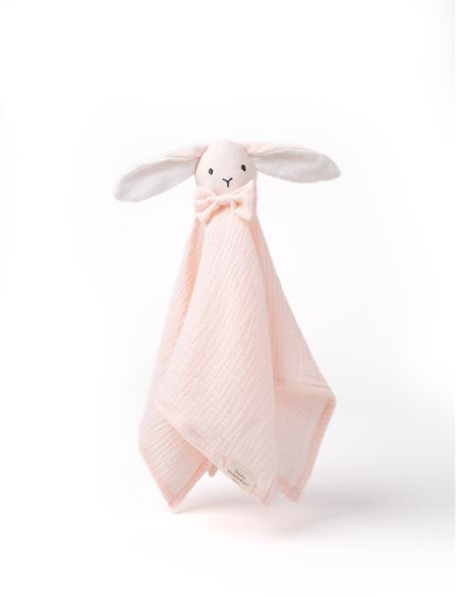 Teddykompaniet Diinglisar Bunny Muslin Comfort Tæppe Baby Pink  Baby Pink One Size  Lyserød  One Size  unisex