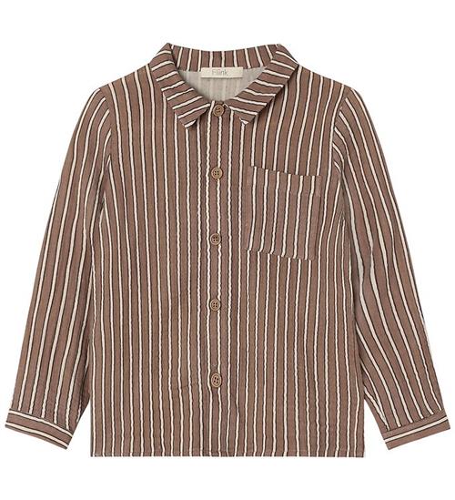 Fliink Skjorte - Elmo - Pine Dark Stripe