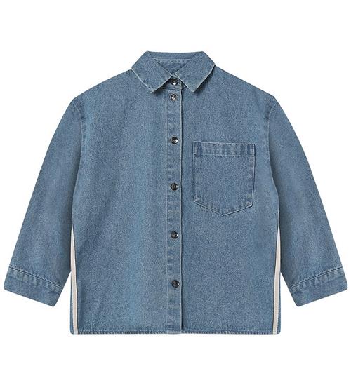 Fliink Skjorte - Donny - Medium Denim Blue