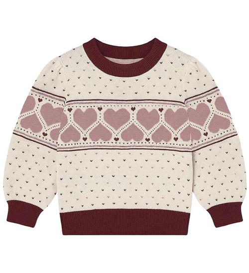 Fliink Bluse - Strik - Hearty - Sandshell