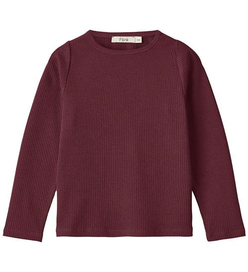 Fliink Bluse - Kenna - Rib - Burgendy