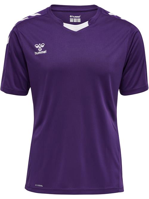 Hummel Fodboldtrøje  mørkelilla / hvid