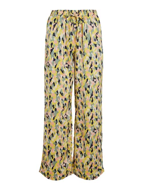 VILA Bukser 'Soffy'  gul / grå / mint / sort