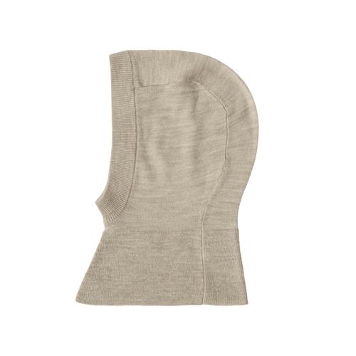 FUB Uld Baby Ekstra Fin Balaclava Oat Melange  Oat Melange-80/86 cm Wool Beige  80/86 cm  unisex