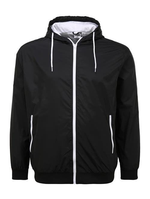 Urban Classics Overgangsjakke  sort / hvid