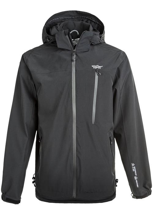 Weather Report Funktionsjakke 'Delton'  grå / sort / hvid