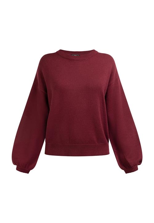 faina Pullover 'Koosh'  mørkerød