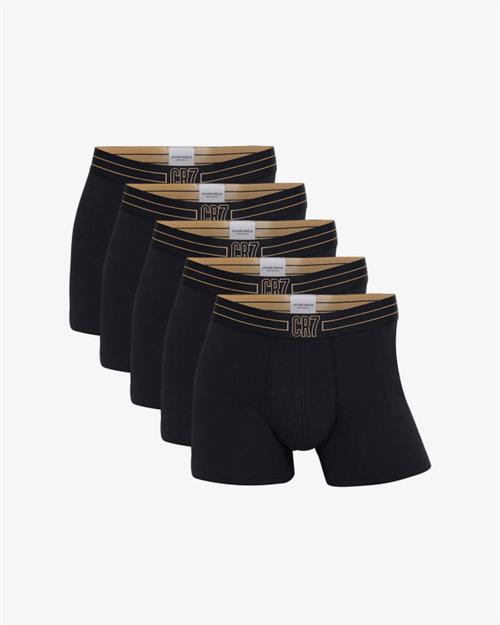 Trunks "basic" 5-pak | Økologisk bomuld | Sort