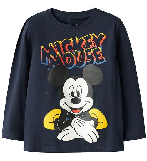 Name It Bluse - NmmDaze - Mickey Mouse - Navy Blazer