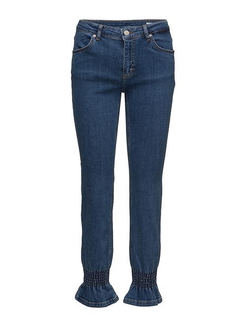 2nd One | Nicole 829 Crop, Blue Clarity Smock, Jeans | 25 x 31