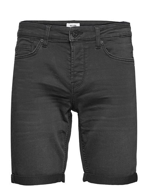 ONLY & SONS | Onsply Blk Jog 8581 Pim Dnm Shorts Noos | XS