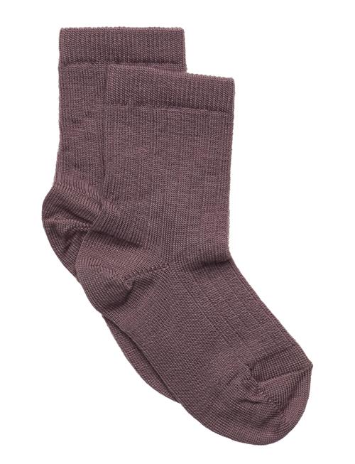 mp Denmark | Wool Rib Socks | 33/36
