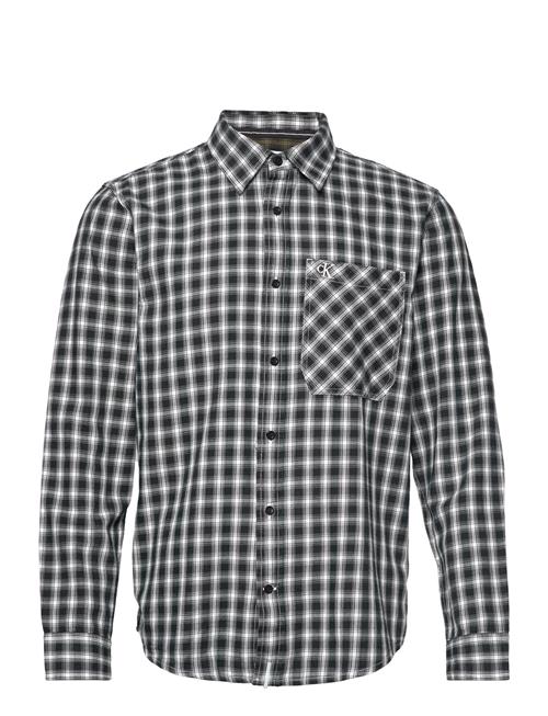 Calvin Klein Jeans | Micro Check Shirt | S