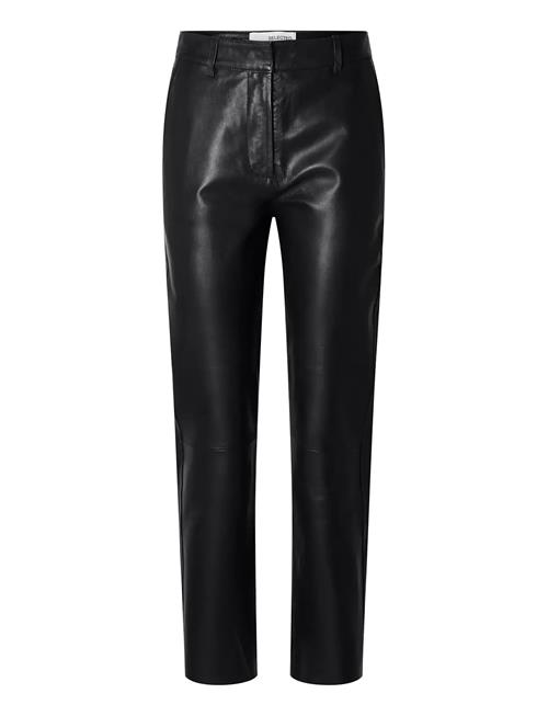 Selected | Slwmarie Mw Leather Pants B Noos | 42