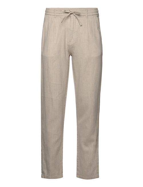 Lindbergh | Linen Blend Herringbone Pants | L