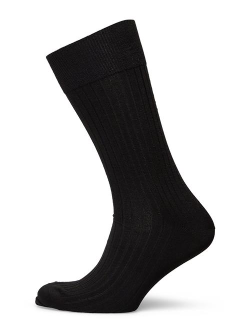 AN IVY | Black Ribbed Socks | 39-42