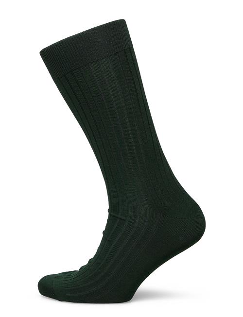 AN IVY | Forest Green Ribbed Socks | 39-42