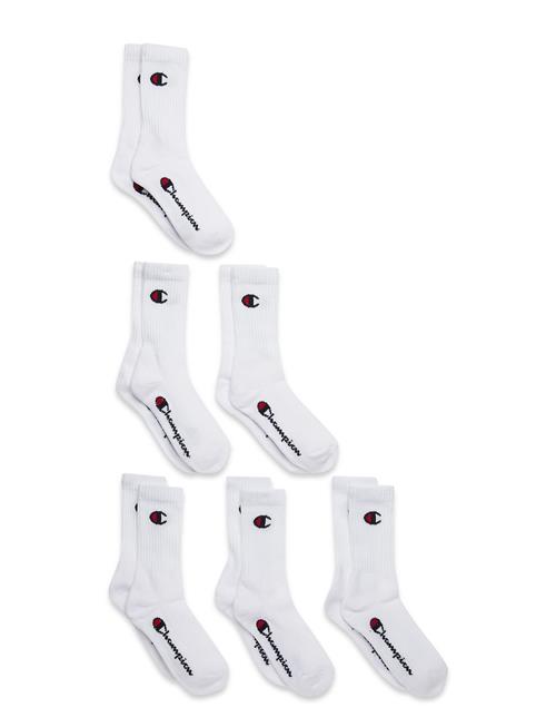 Champion | 6Pk Crew Socks | 31/34