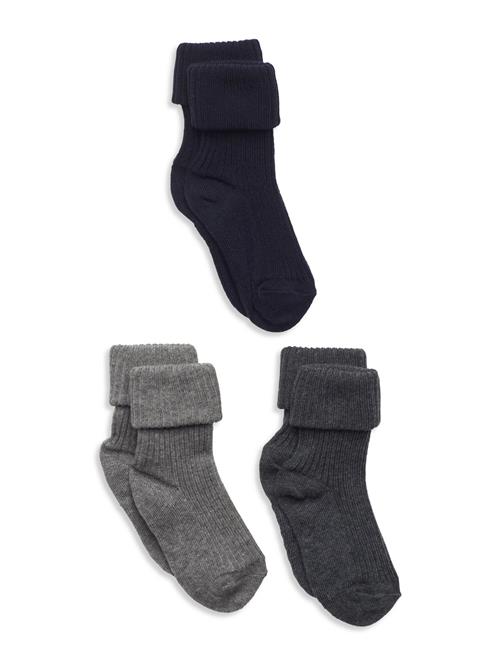 mp Denmark | Cotton Rib Baby Socks - 3-Pack | 17/18