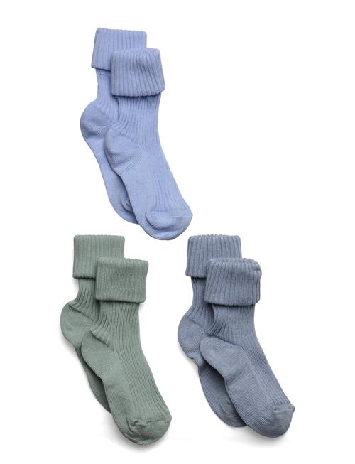 mp Denmark | Cotton Rib Baby Socks - 3-Pack | 15/16