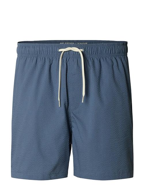 Selected | Slhcooper Seersucker Swimshorts | XXL