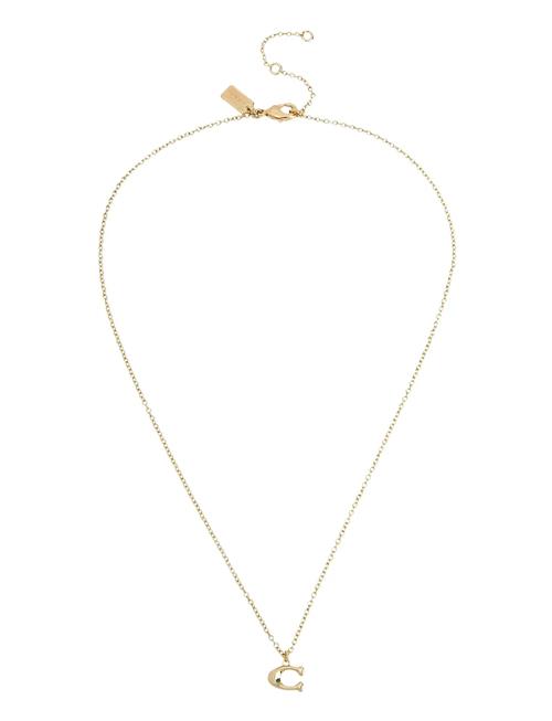 Coach Accessories | Coach Signature Starter Necklace | ONE SIZE