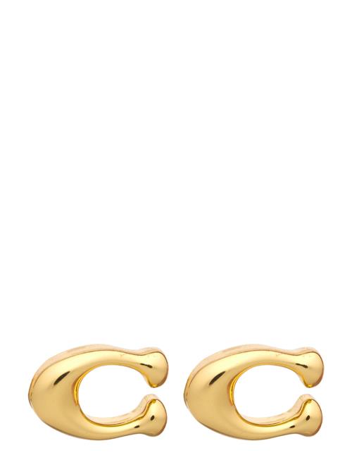 Coach Accessories | Coach Signature C Stud Earrings | ONE SIZE