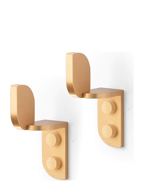 ChiCura | Tabula Wall Hooks Brass (2 Pcs.) | ONE SIZE