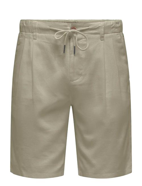 ONLY & SONS | Onsleo Linen Mix 0048 Shorts | M