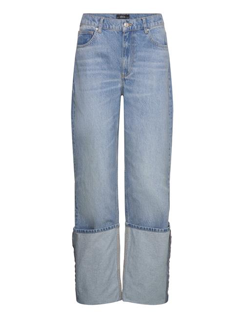 Mango | Turned-Up Straight Jeans | 38