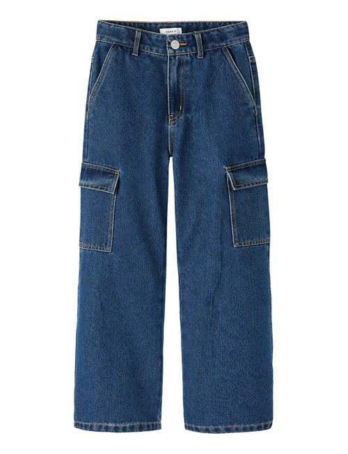 name it | Nkfrose Wide Hw Cargo Jeans 6190-Bs Noos | 164