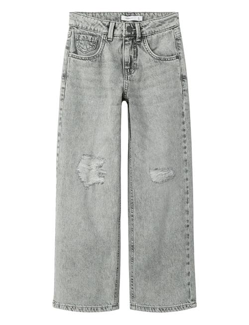 name it | Nkfrose Wide Hw Jeans Destr 1411-Be Noos | 164