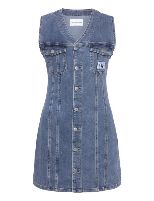 Calvin Klein Jeans | Sleeveless Denim Dress | S