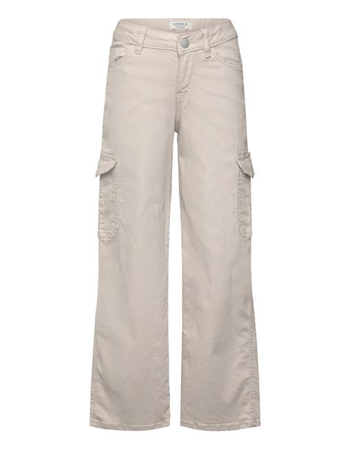 Lindex | Trousers Twill Washed Wide Leg | 128