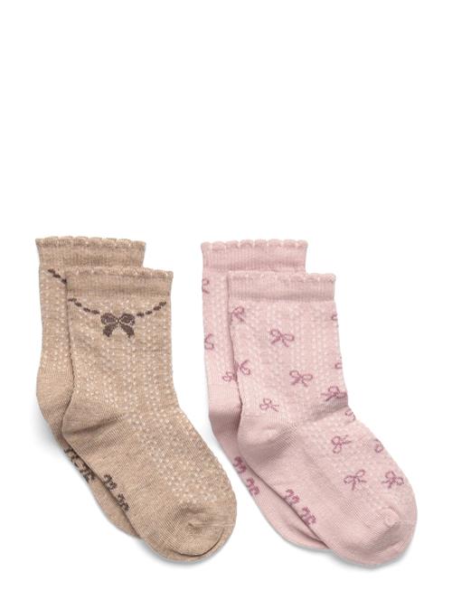 Minymo | Socks W. Lettuce Edge (2-Pack) | 19\22