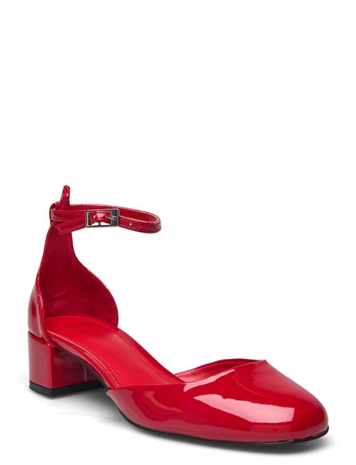 Mango | Patent Leather-Effect Heeled Shoes | 36