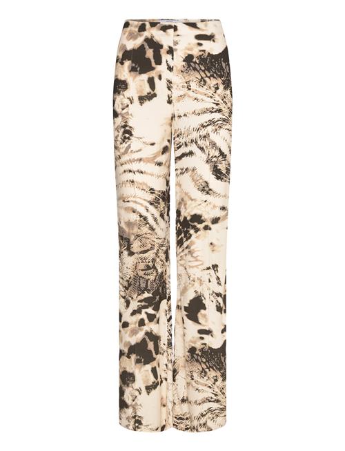 Mango | Fluid Animal- Print Trousers | 40